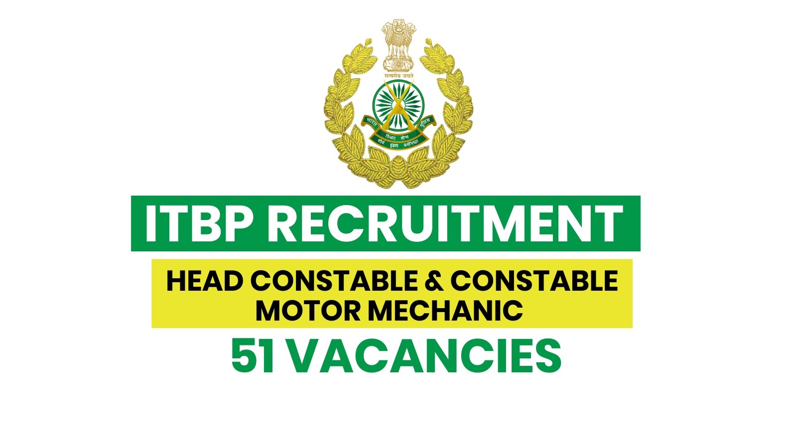 itbp recruitment